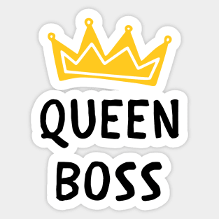 Queen boss Sticker